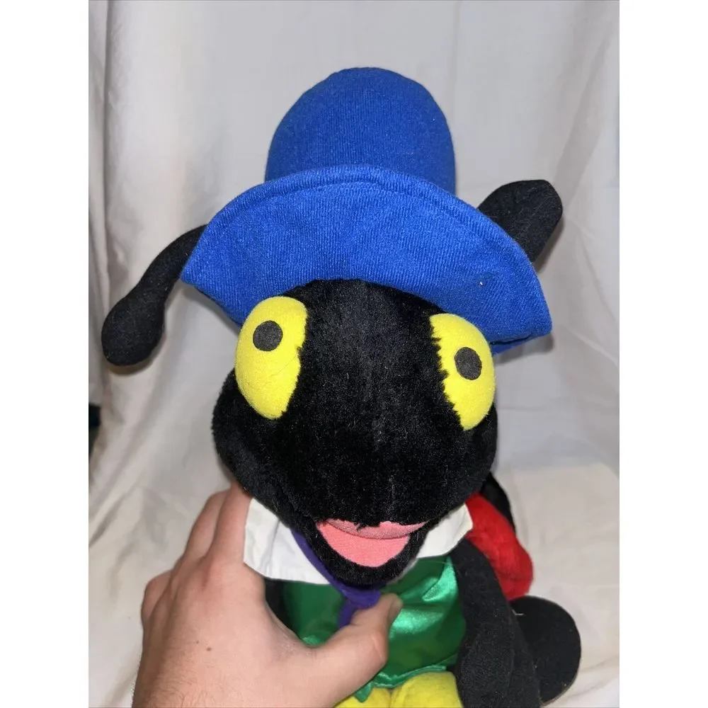 Alice in Wonderland VTG 1993 Brooklyn Doll Toy Anthropomorphic Ladybug Plush 20